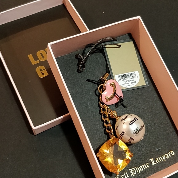 Juicy Couture Accessories - SOLD! * Juicy Couture Cell Phone Charm YSRU0645